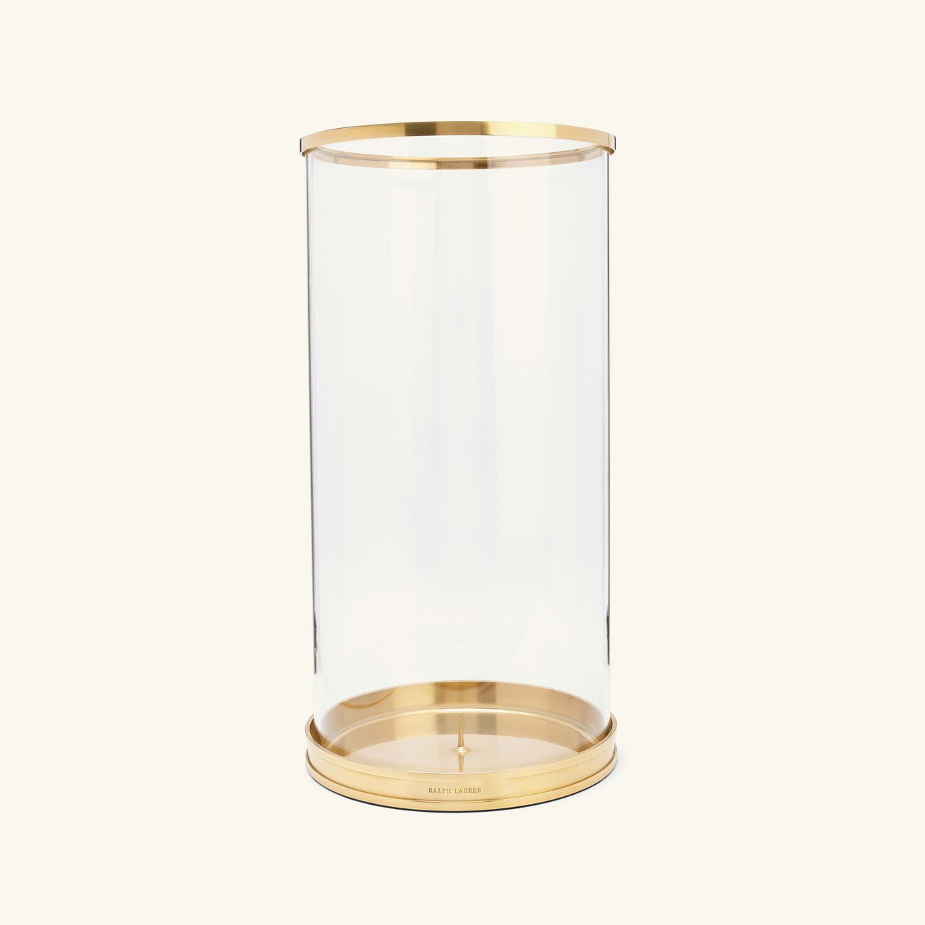 Modern Hurricane Candle Holder Large Gold ralph lauren home modern hurricane candle holder large gold