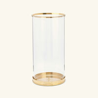 Modern Hurricane Candle Holder Large Gold ralph lauren home modern hurricane candle holder large gold