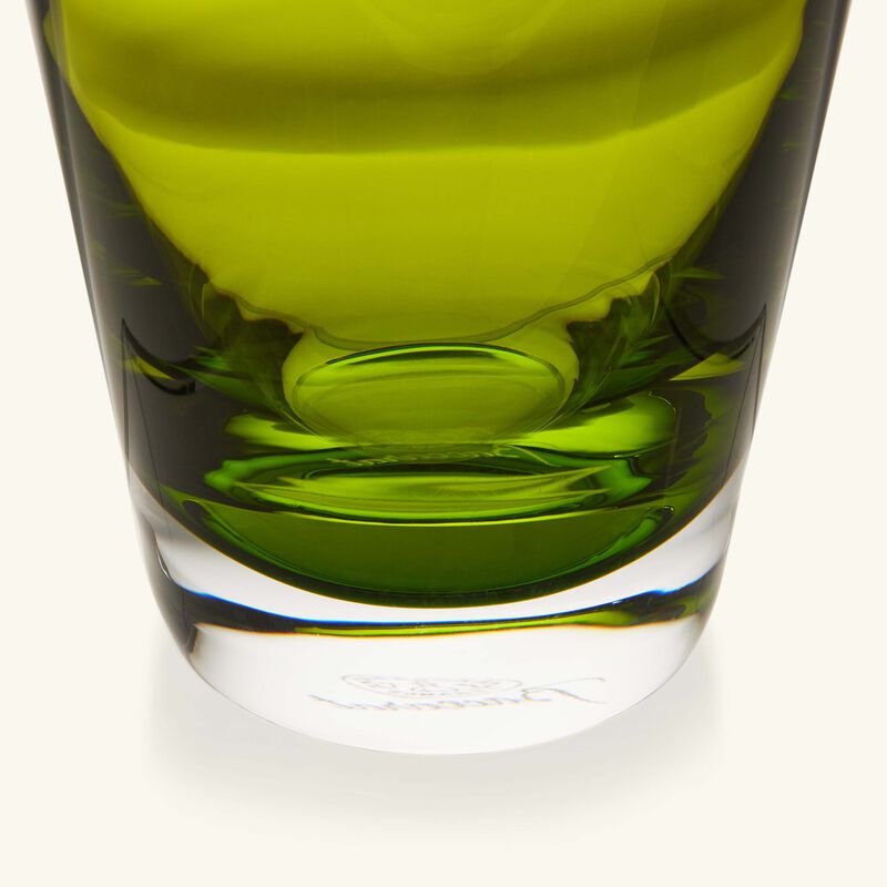 Mosaique Tumblers Set of 2 Green baccarat mosaique tumblers set of 2 green