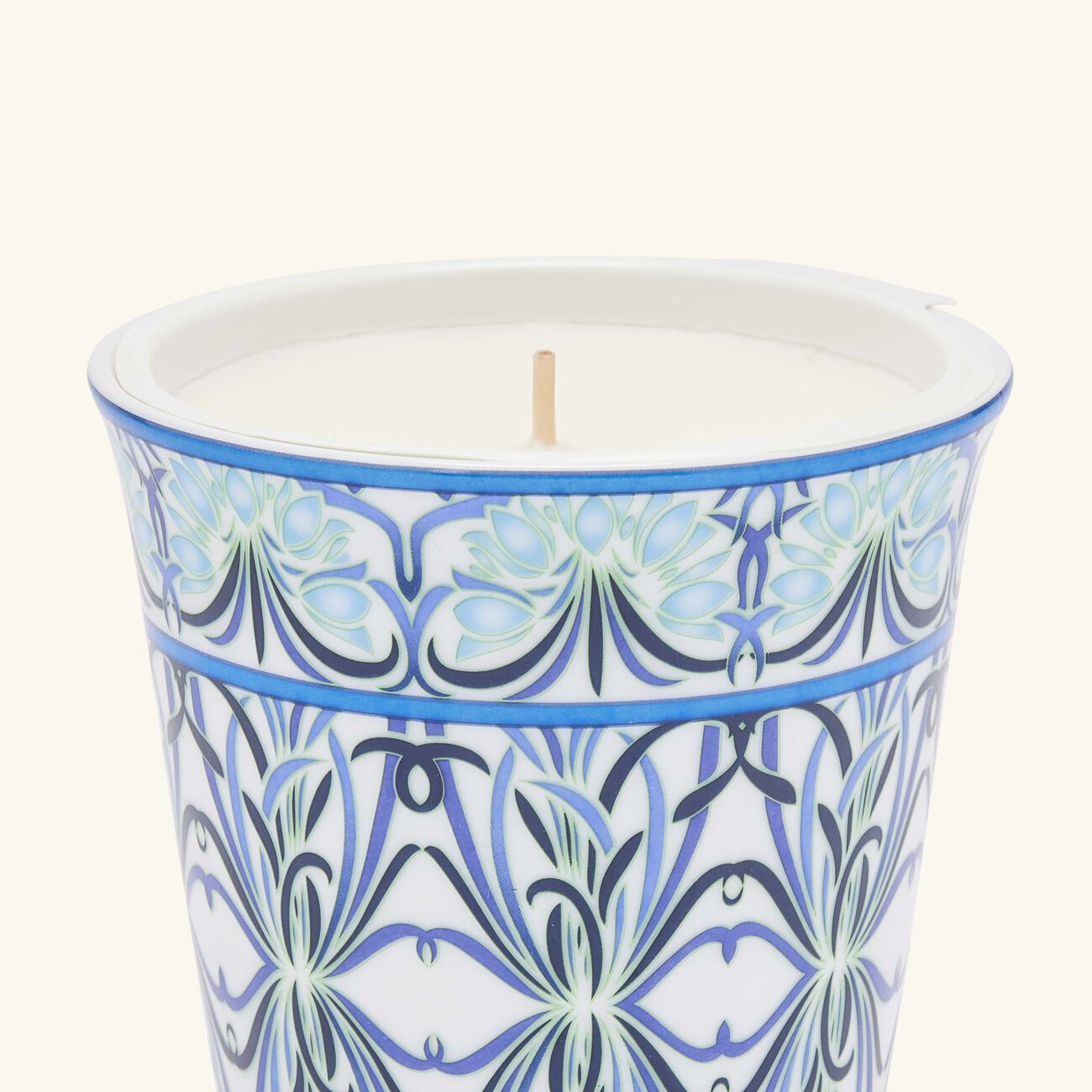 Bettina Bleu Tumbler with Candle bernardaud bettina bleu tumbler with candle