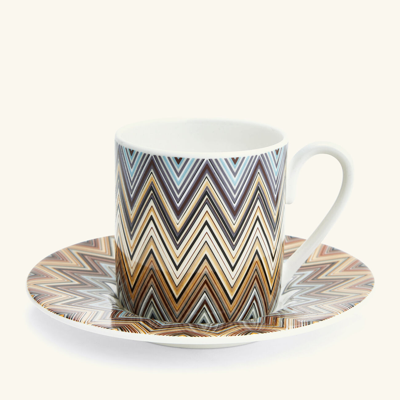 missoni home zig zag jarris coffee cup   saucer pattern set of 6