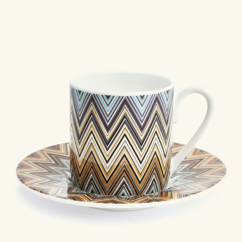 missoni home zig zag jarris coffee cup   saucer pattern set of 6