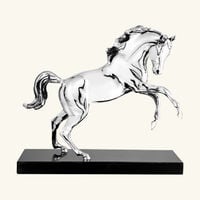 منحوتة شيفال على شكل حصان عربي من الفضة الاسترلينية كريستوفل منحوتة شيفال على شكل حصان عربي من الفضة الاسترلينية