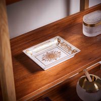 Aux Rois Ashtray Rectangular Gold bernardaud aux rois ashtray rectangular gold