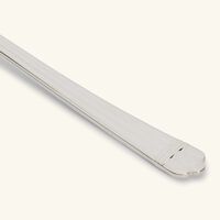 christofle aria salad serving fork silver plated