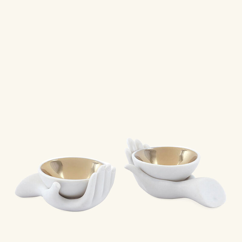 Eve Salt & Pepper Cellars White jonathan adler eve salt pepper cellars white