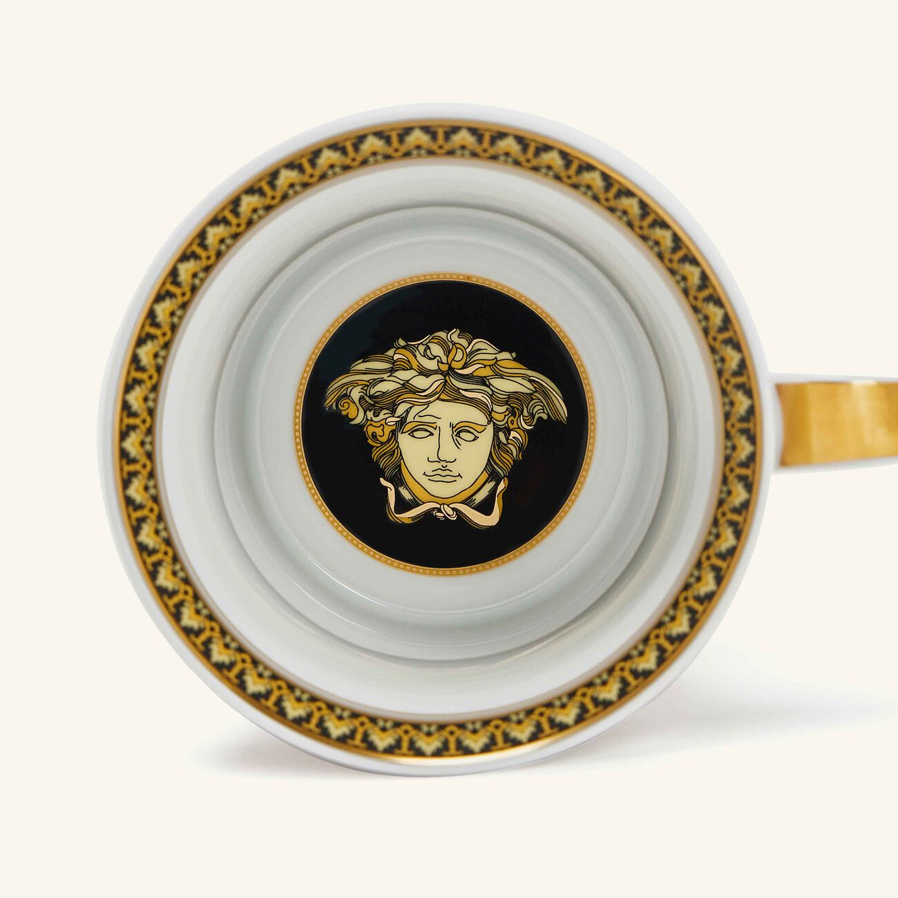 Virtus Gala Mug Black versace virtus gala mug black