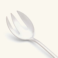 christofle malmaison salad serving fork silver plated