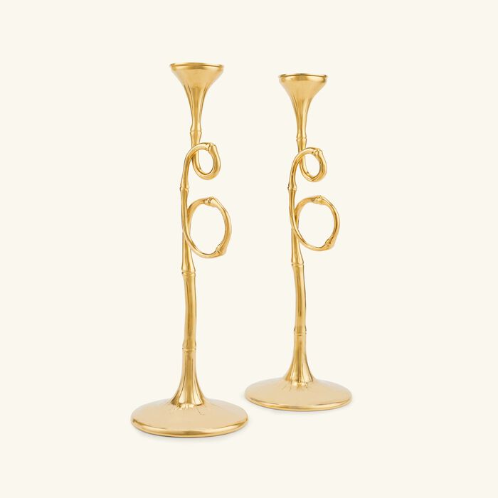 l objet evoca candle holder gold set of 2