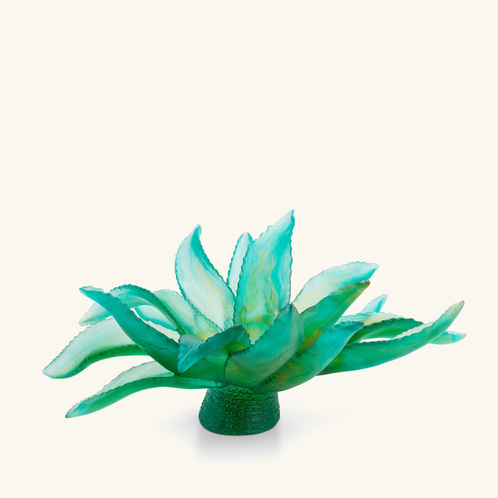daum cactus centrepiece green limited edition