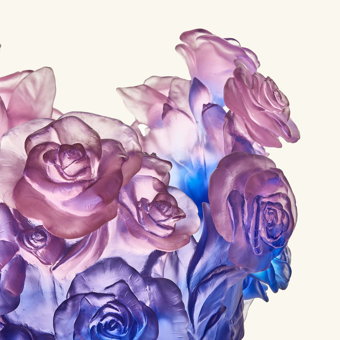 Rose Passion Magnum Vase Large Pink Limited Edition daum rose passion magnum vase large pink limited edition