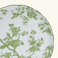 bernardaud albertine tart platter round green 32cm