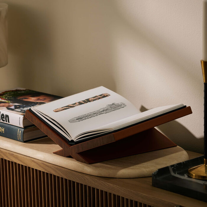 Culture Classic Bookstand Camel assouline culture classic bookstand camel