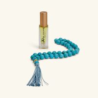 لايت اوف سكينة طقم نعيمة فيروزا من عطر ومسبحة