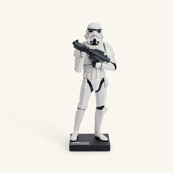 lladro stormtrooper sculpture large white limited edition