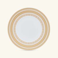 bernardaud canisse soup plate round brown 19cm