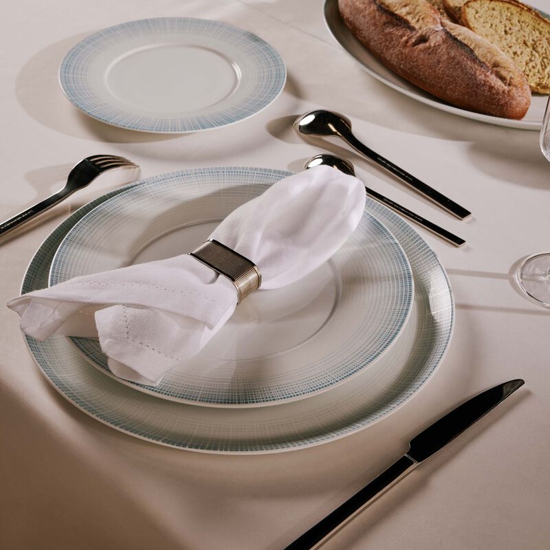 bernardaud saphir bleu serving platter round blue