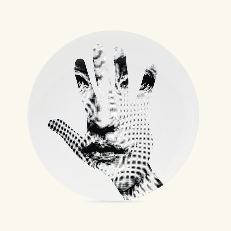 فورناسيتي طبق تزيين الجدار تيما إي فاريازيوني 15 باللون الأبيض