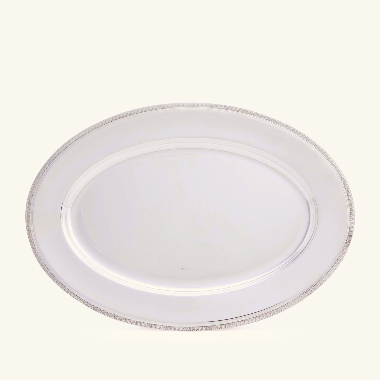 christofle malmaison serving platter oval silver plated 29cm