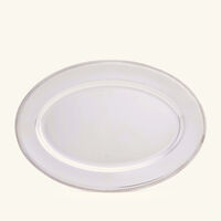 christofle malmaison serving platter oval silver plated 29cm