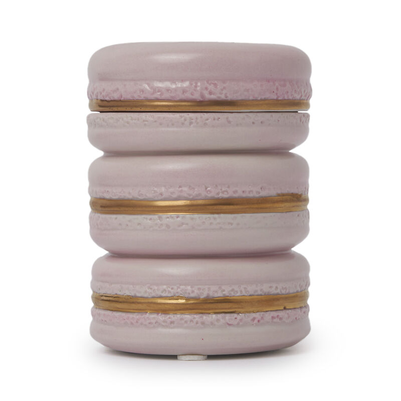 Chantilly Macaron Scented Candle, large