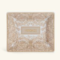 versace barocco beige serving dish 15 cm