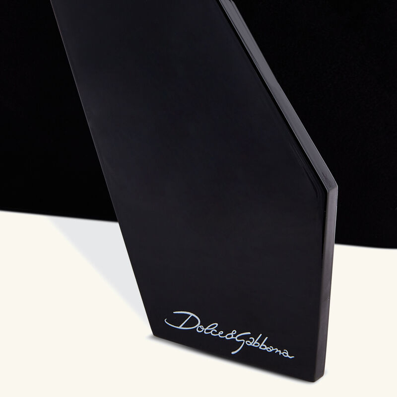 dolce gabbana casa leopard wooden picture frame brown 17x22cm