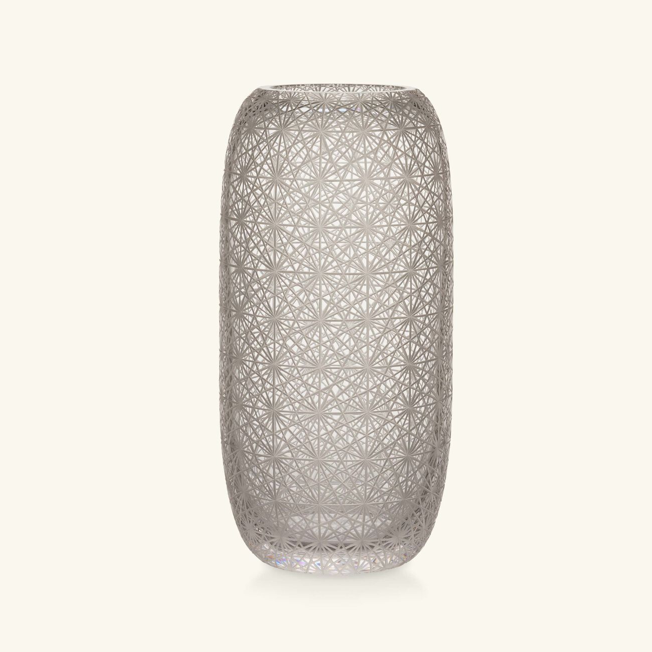 ruckl odette vase round medium clear
