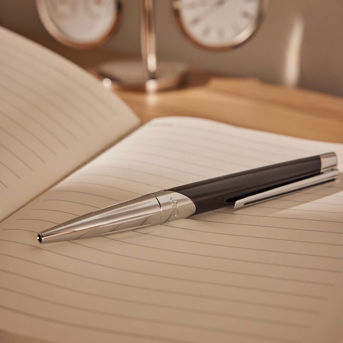 اس تي دوبون قلم حبر جاف  بولبوينت  ديفي ميلينيوم فضي