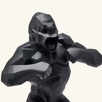 Wild Kong Sculpture Large Black Limited Edition daum wild kong sculpture large black limited edition