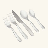christofle infini individual 5 piece set silver plated
