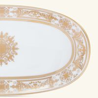 Aux Rois Serving Platter Oval Gold bernardaud aux rois serving platter oval gold