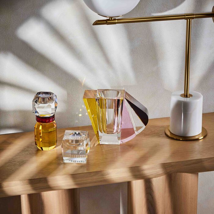 reflections copenhagen nashville tea light holder yellow