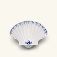 royal copenhagen blue fluted plain serving plates white set of 3
