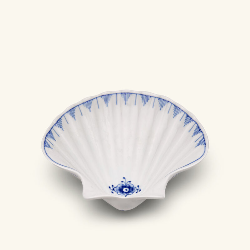 royal copenhagen blue fluted plain serving plates white set of 3
