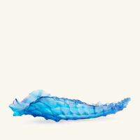 daum mer de corail centerpiece blue limited edition