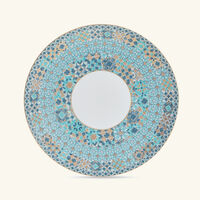 haviland portofino dessert plate round blue 22cm