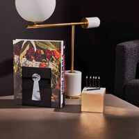 fornasetti serratura bookends black