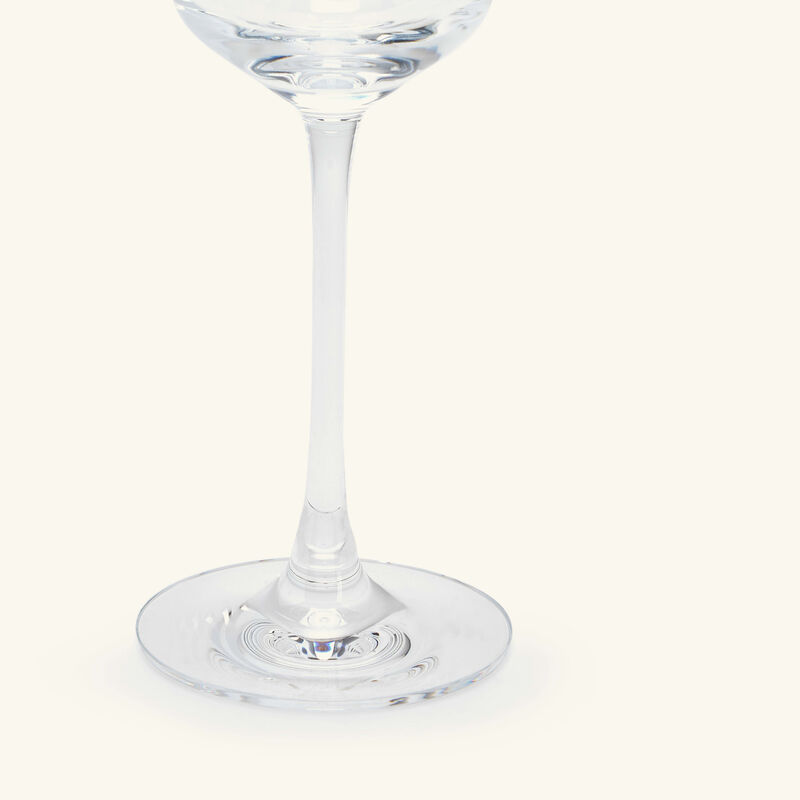 baccarat chateau champagne glasseses clear set of 2