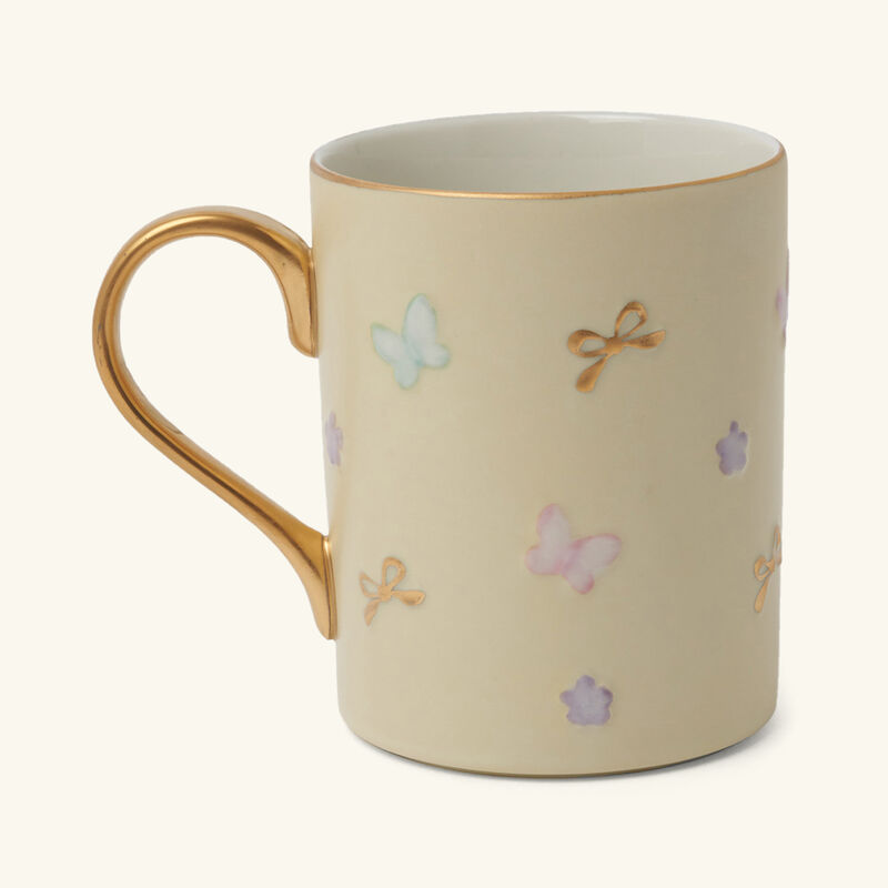 villari butterfly mug yellow