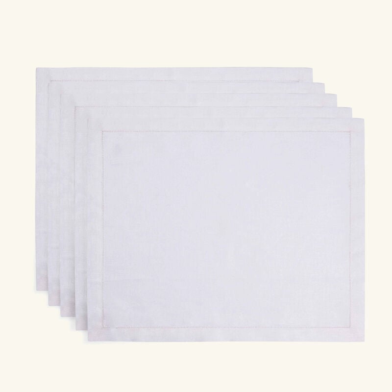 Feliz Placemat White Set Of 6 catherine denoual feliz placemat white set of 6