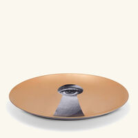 fornasetti tema e variazioni no 14 wall plate gold