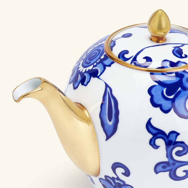 bernardaud prince bleu coffee pot blue