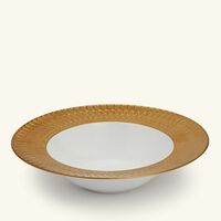 Twist Soup Plate Round Gold 22cm bernardaud twist soup plate round gold 22cm