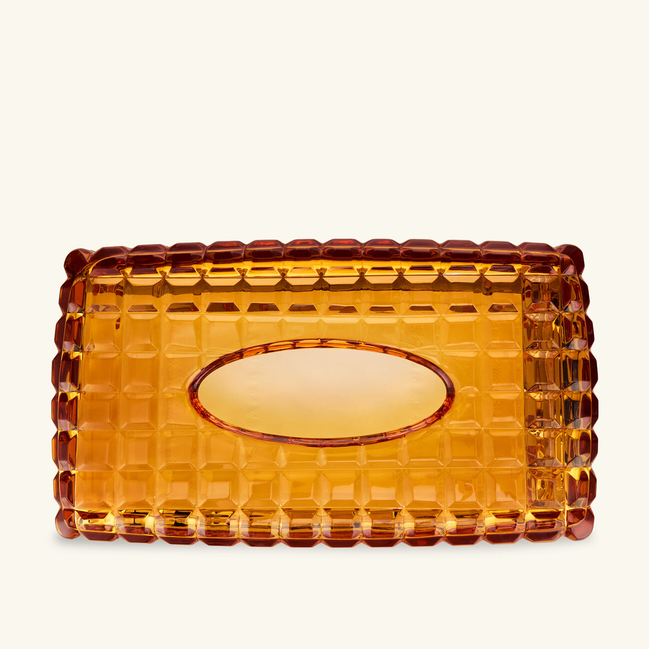 Amber Tissue Box Orange mario cioni c amber tissue box orange