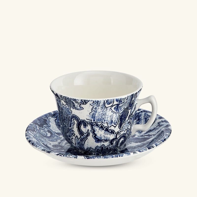 ralph lauren home faded peony tea cups   saucers set of 2