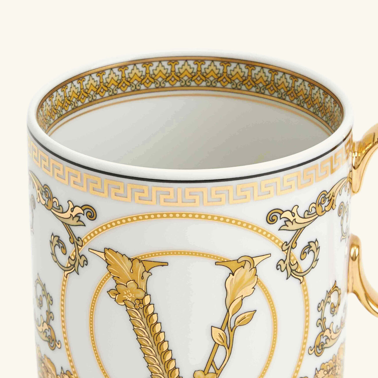 versace virtus gala mug white
