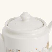 دملاج إبريق الشاي حياة باللون الذهبي