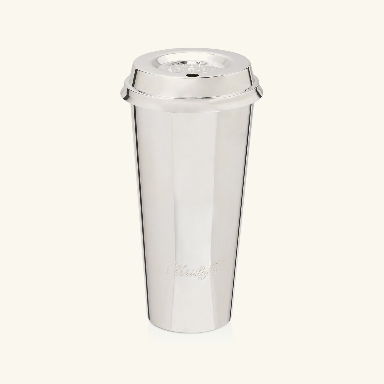 christofle coffee cup silver plated