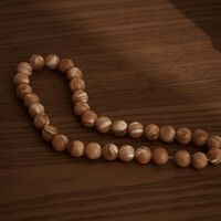 Shukr Caramel Shell Misbaha & Fragrance Set light of sakina shukr caramel shell misbaha fragrance set